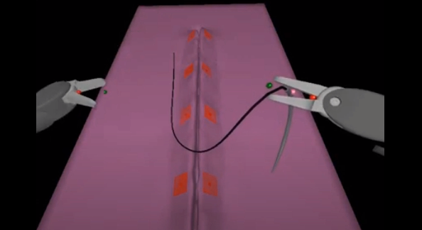 Open-source High-precision Autonomous Suturing Framework With Visual Guidance